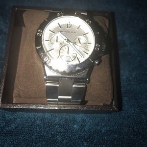 Michael Kors silver watch for women